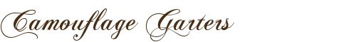 Camouflage Garters