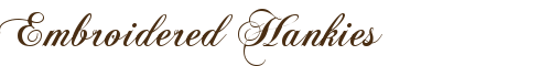 Embroidered Hankies