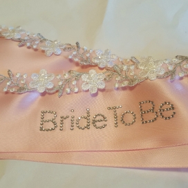 "Bride to Be" Sash