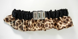animal print garter belt Leopard Print Lingerie Set With Garter Belt And Stockings on Luulla main image 1
