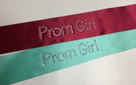 "Prom Girl" Sash