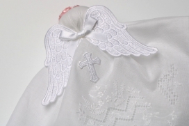 Angel Baby Church Doll With Cross