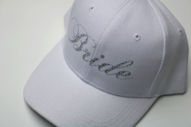 WHITE "BRIDE" CAP