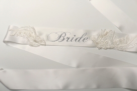 "Bride" Sash