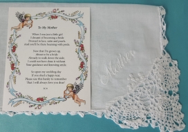 "To My Mother" Hanky