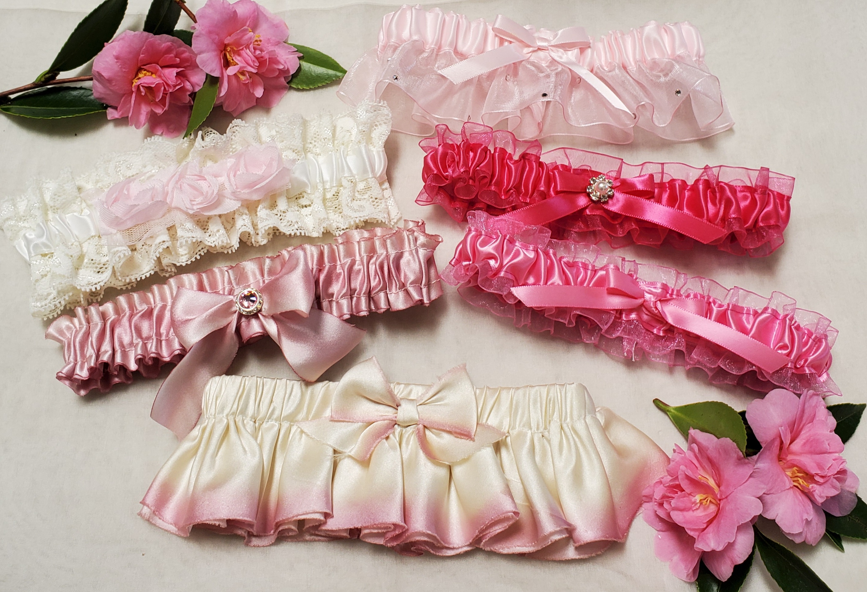 Set of 6 Assorted Garters