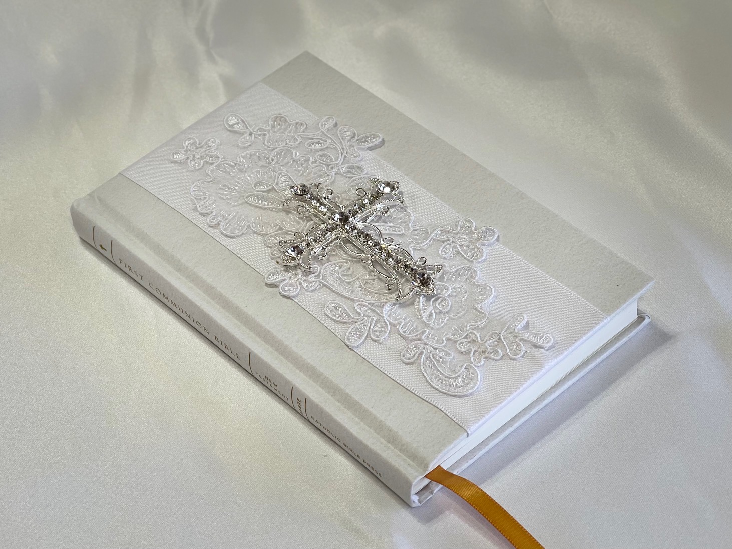 First Communion Bible w/ Cross First Communion Bible w/ Cross