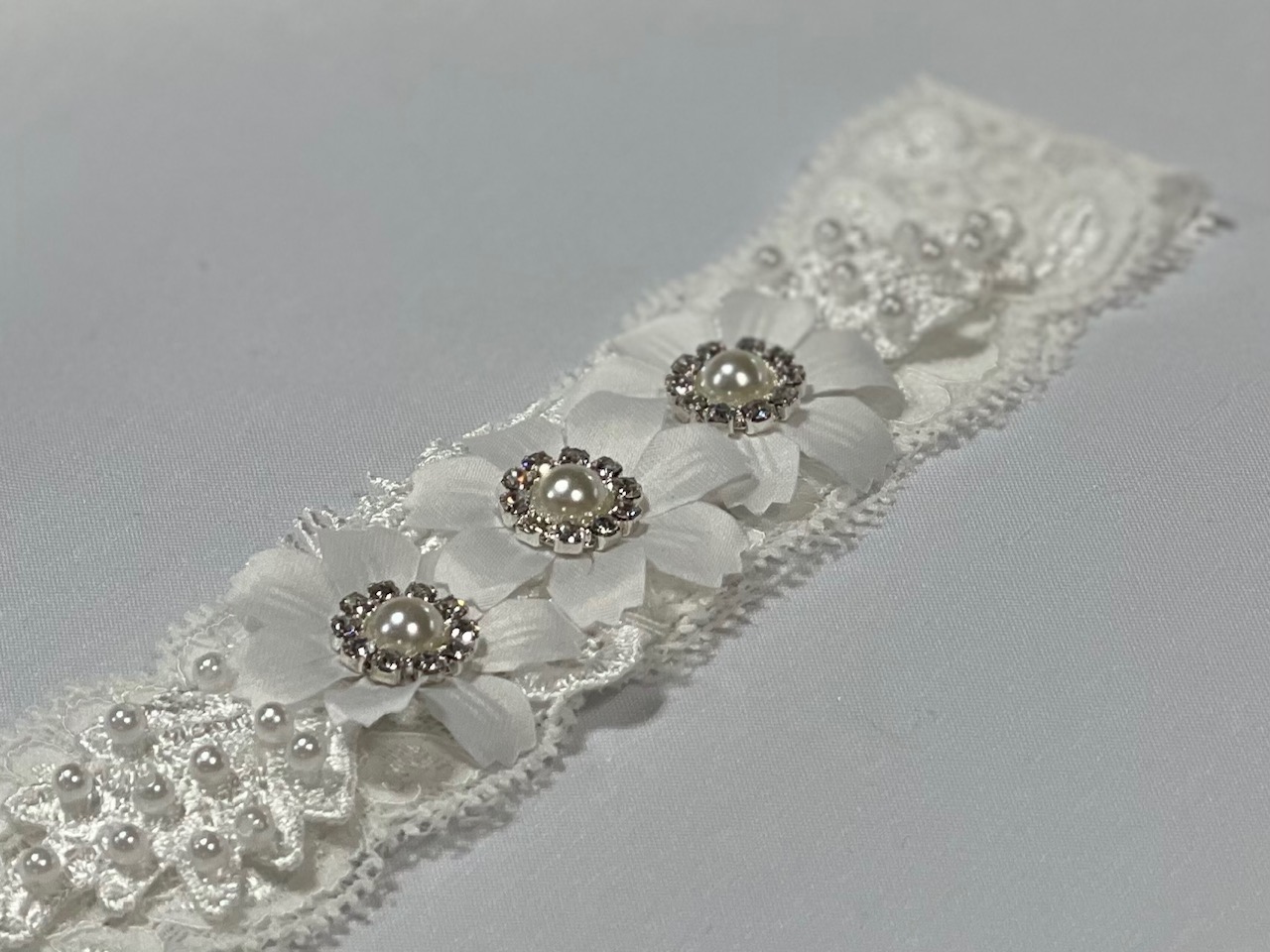 Pearl & Crystal Baby Headband