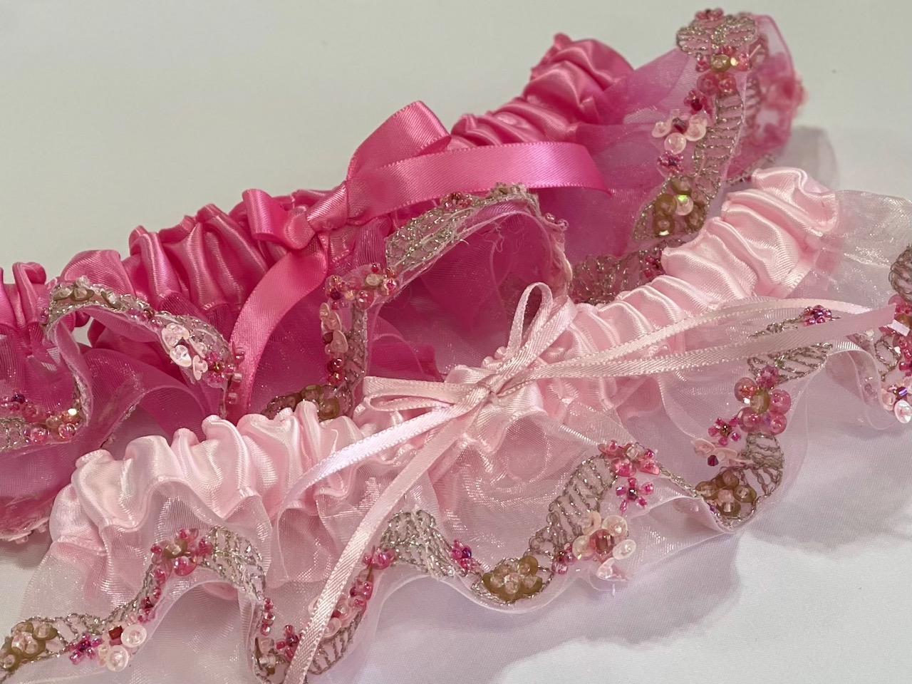 Set of 2 Pink Garters