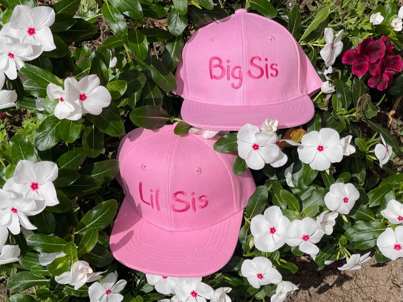 Embroidered Big/Lil Sis Cap