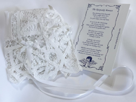 Battenburg Keepsake Baby Bonnet