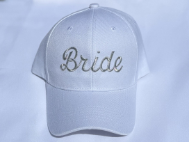 Embroidered "Bride" Cap