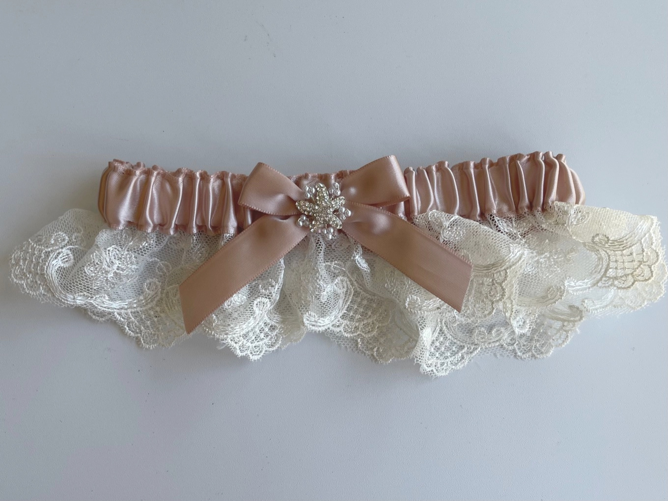 Rose Gold Starfish Charm Garter