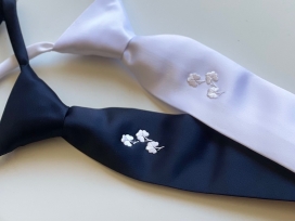 Boy's Tie w/ Shamrocks Boy's Tie w/ Shamrocks