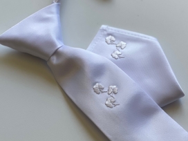 Boy's Tie & Hanky Set w/ Shamrocks Boy's Tie & Hanky Set w/ Shamrocks