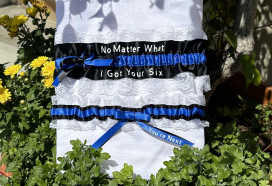 Novelty Police Garter Set