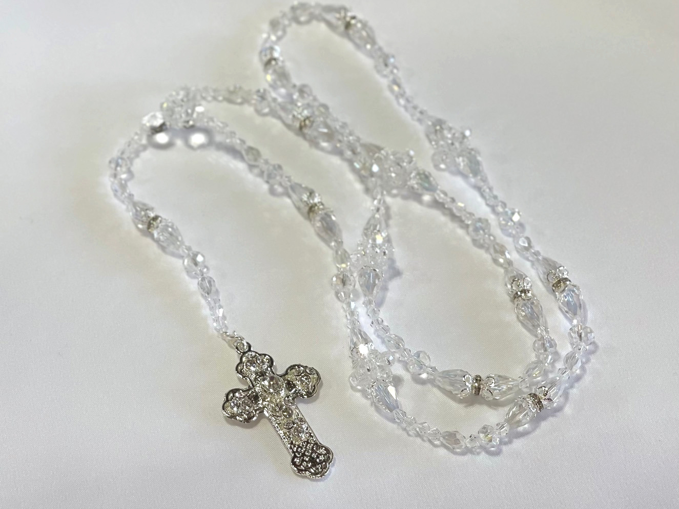Crystal Beaded Rosary
