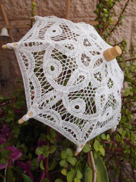 [LIMITED SUPPLY] 6 inch Lace Parasol