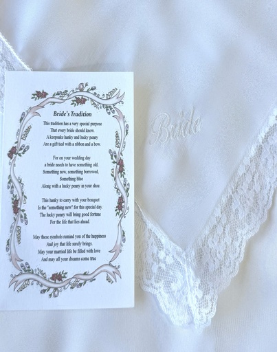 Handkerchiefs with Poem