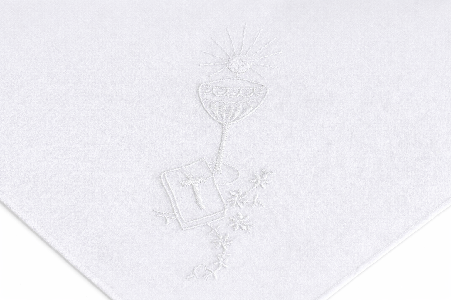 Embroidered First Communion Hanky