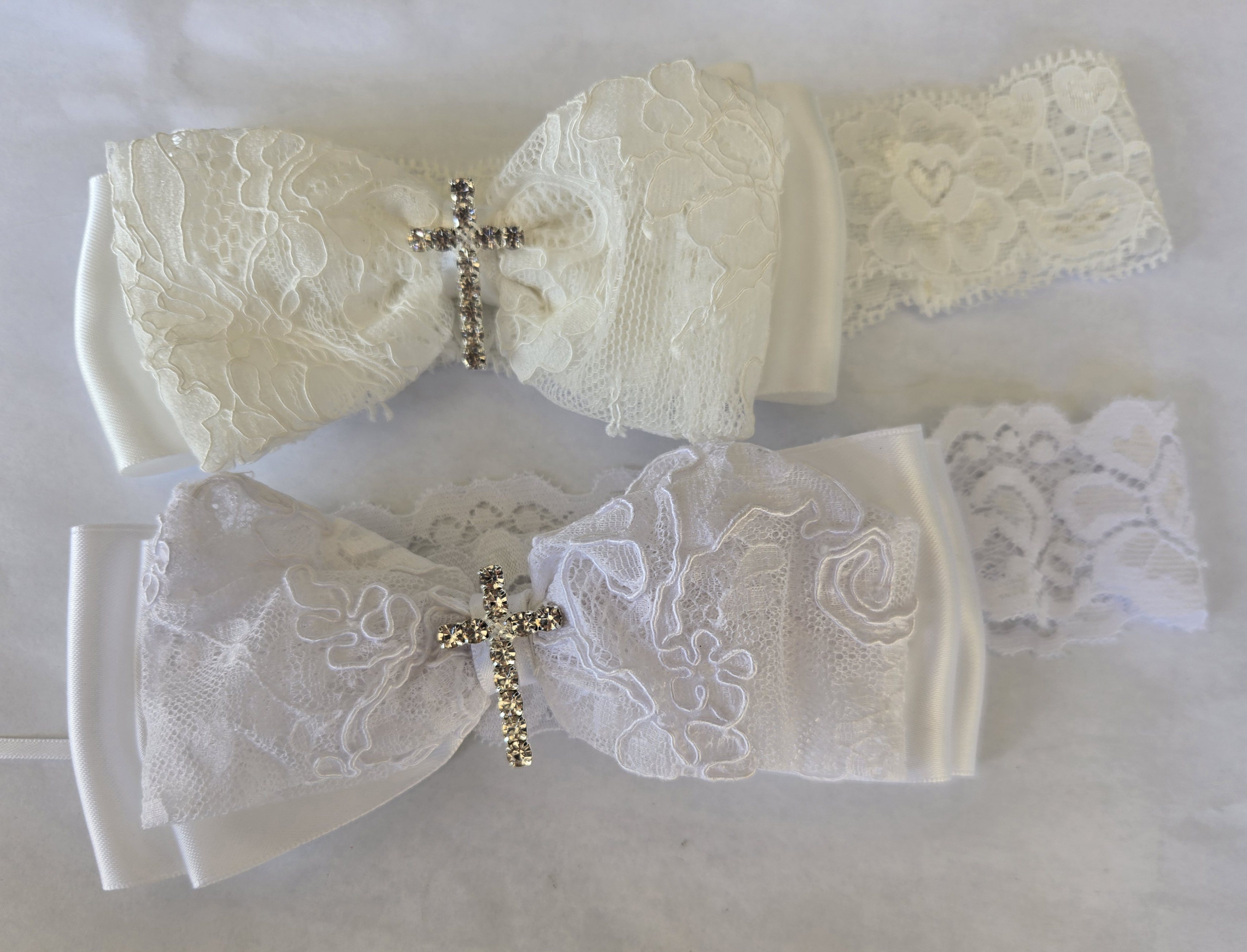 Crystal Cross Baby Headband