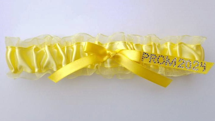 Lemon Yellow Garter/Prom 2024
