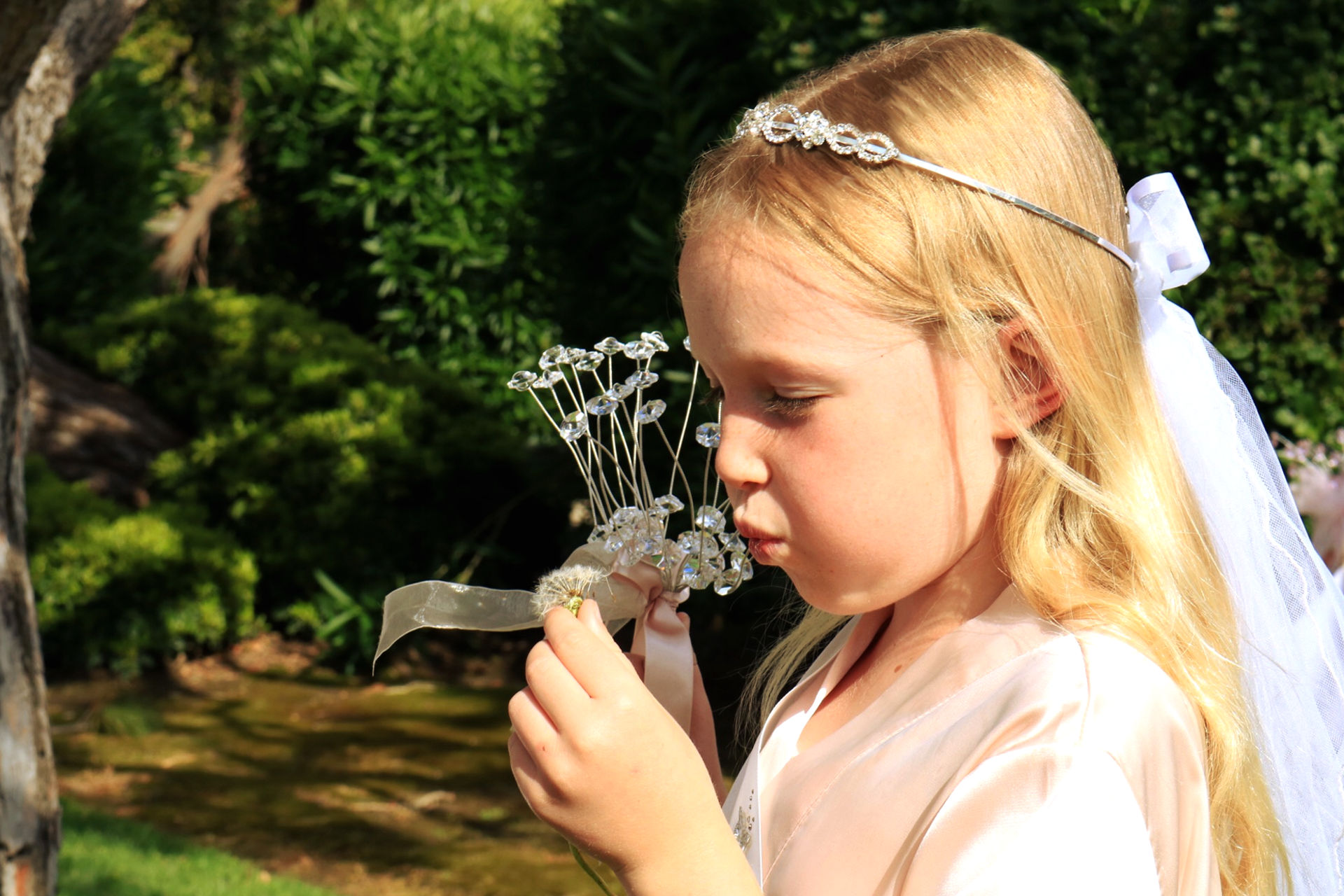 Satin First Communion Robe