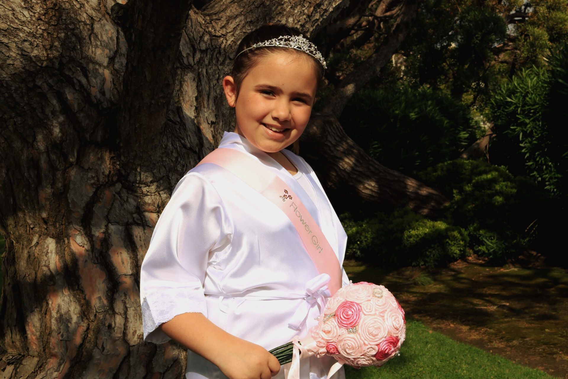 Flower Girl Sash