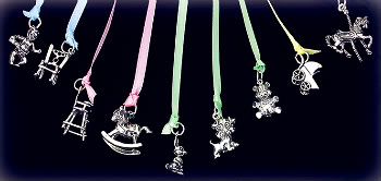Baby Shower Sterling Silver charms