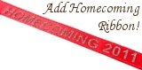 Add Homecoming Ribbon