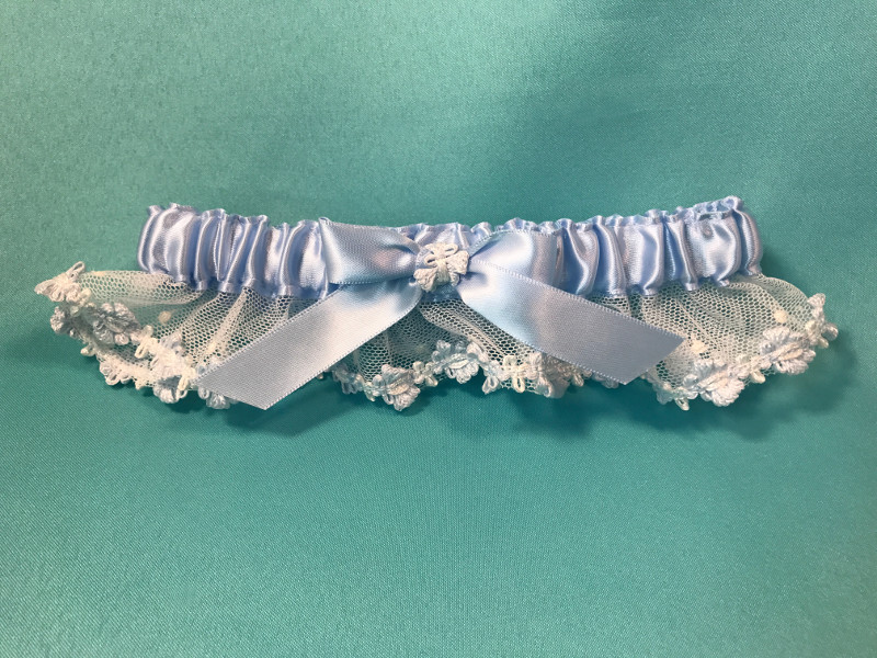 Blue Garter With Blue Trim