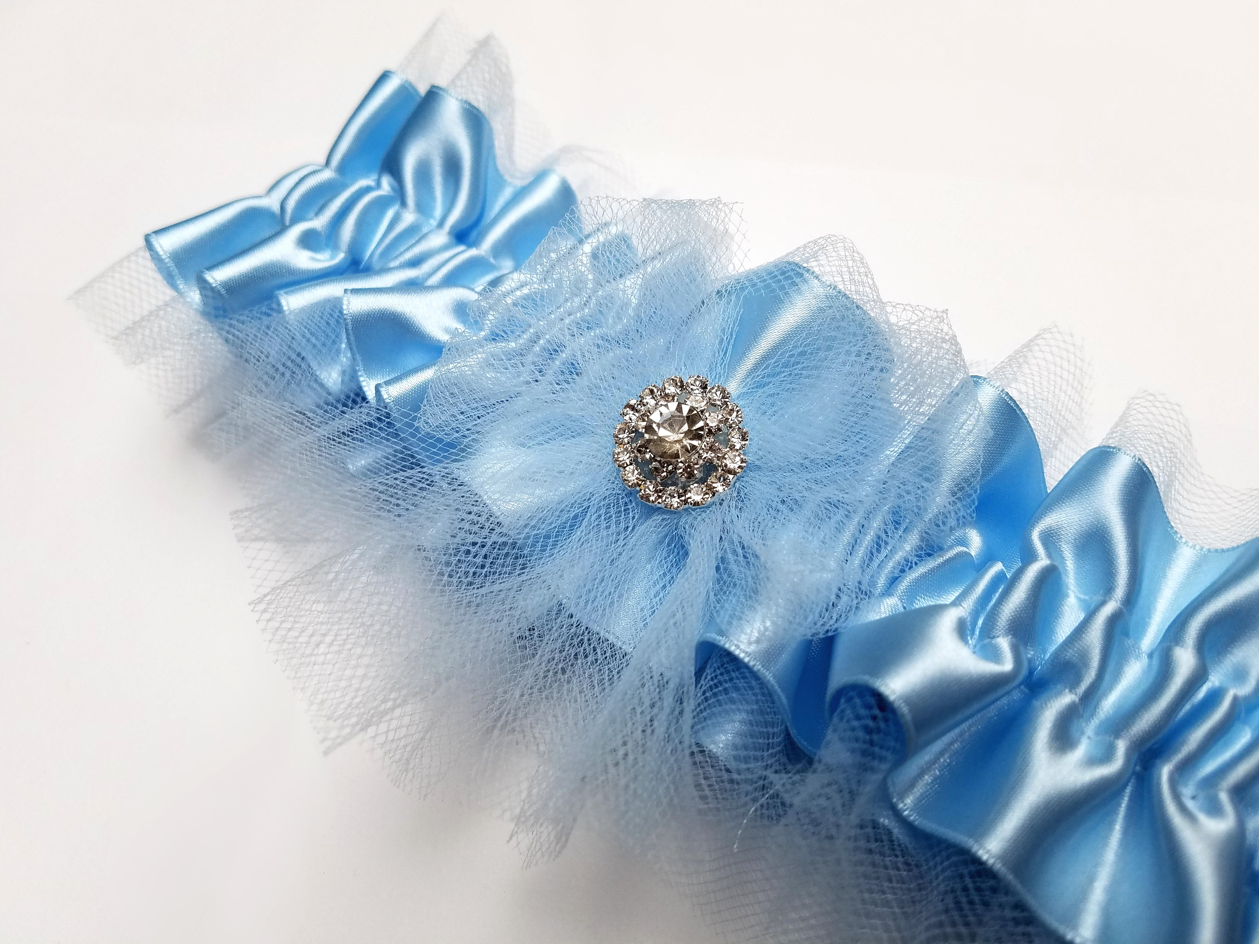 Satin & Tulle Garter