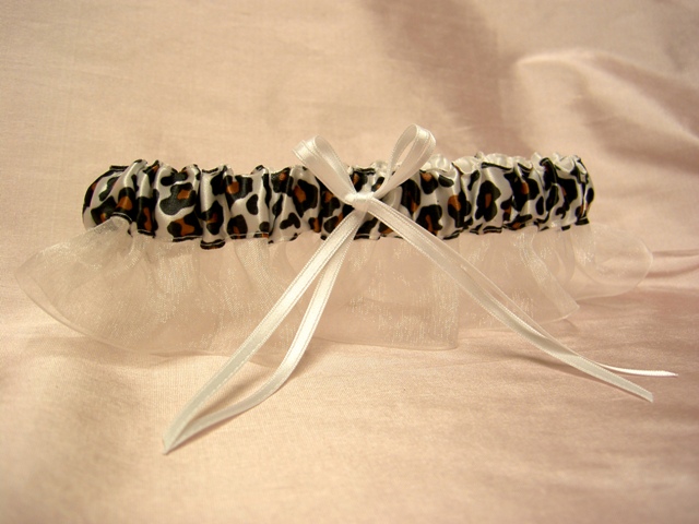 Animal Print Garter