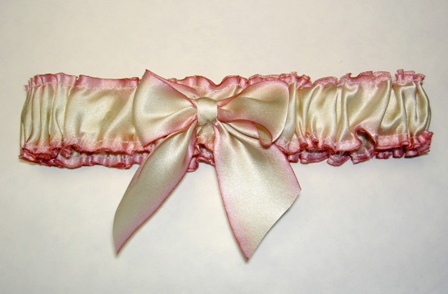 Blushing Bride Garter Band