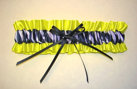 Sun Yellow Double-Edge Zebra Garter