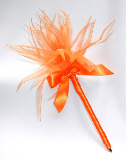 Orange Party Ribbon Gift Pen