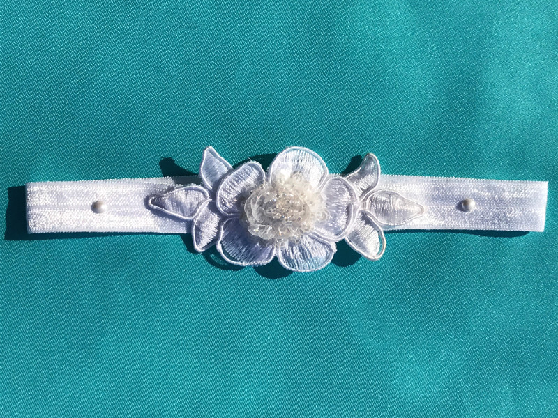 Baby Head Band with Flower