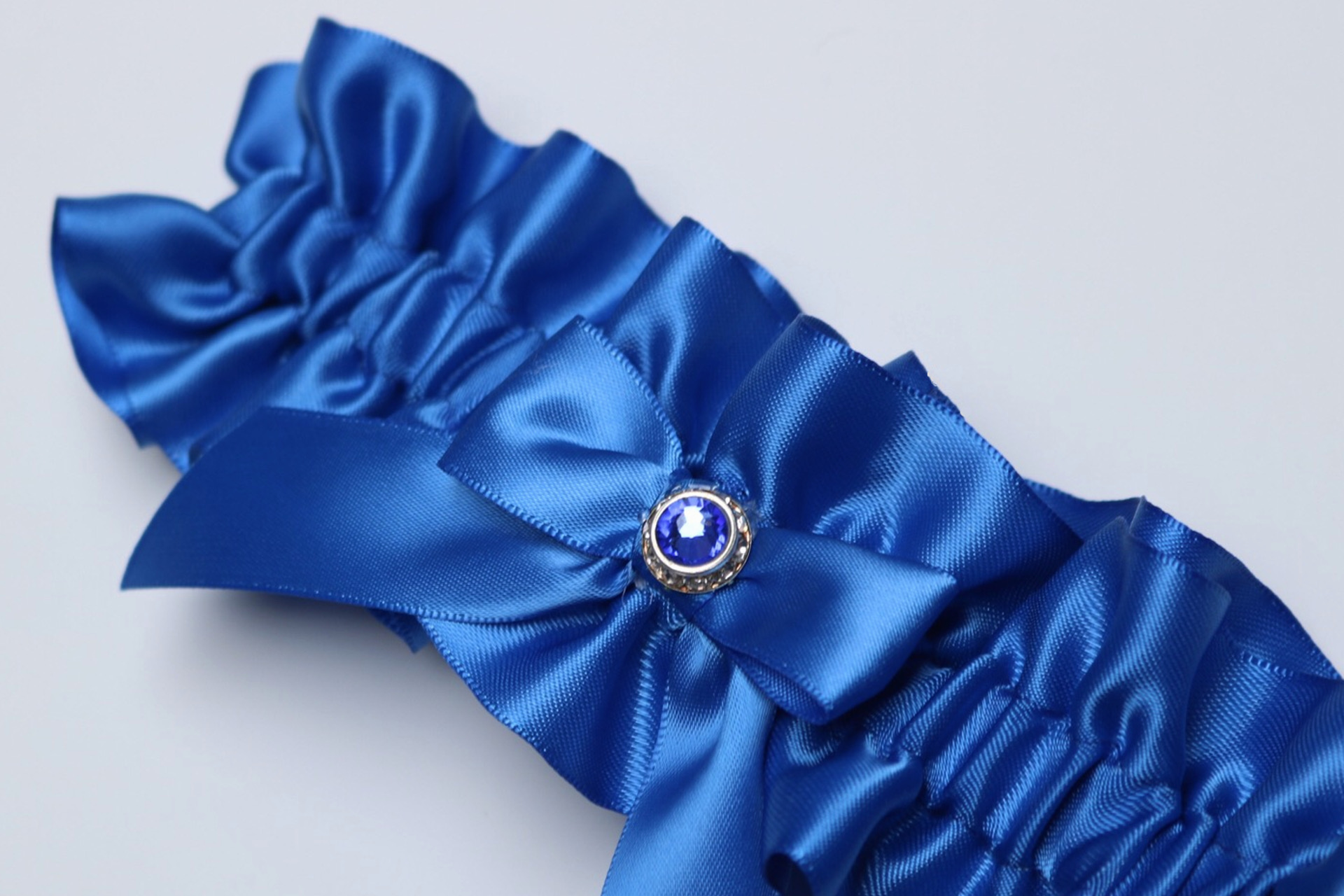 PRINCESS BLUE PROM GARTER