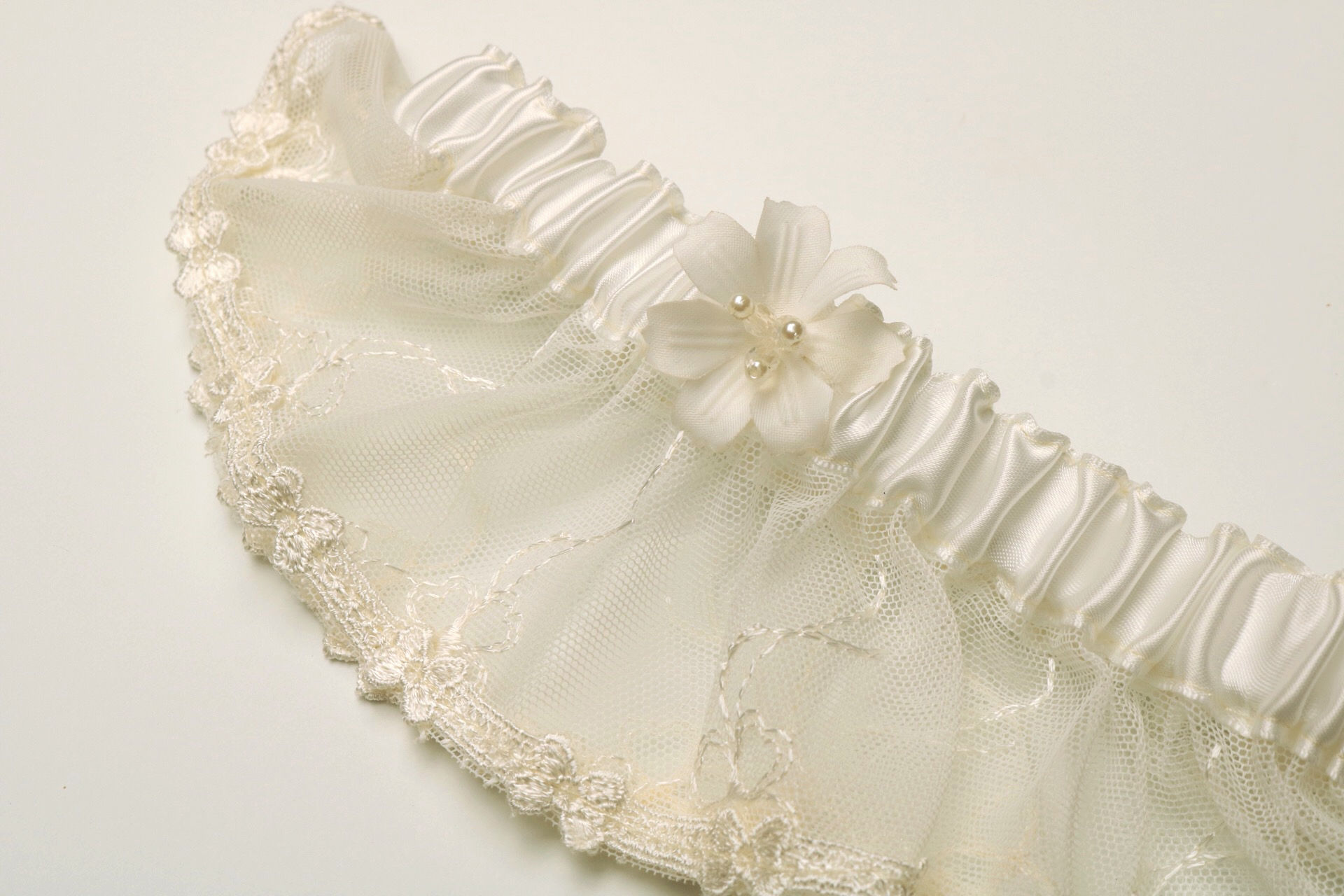 Tulle & Venise Lace Garter