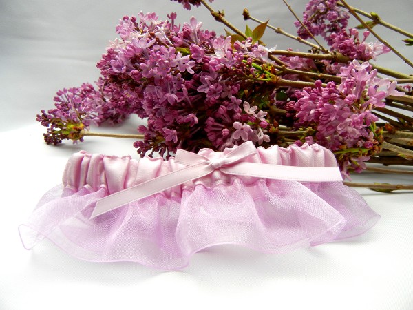 Heather (Lavender) Prom Garter