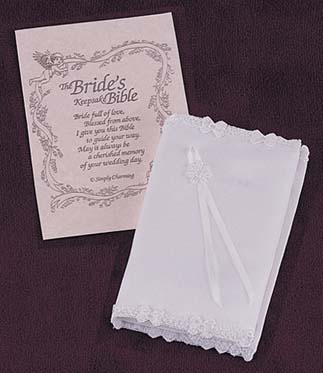 Satin  Covered Bride's Bible