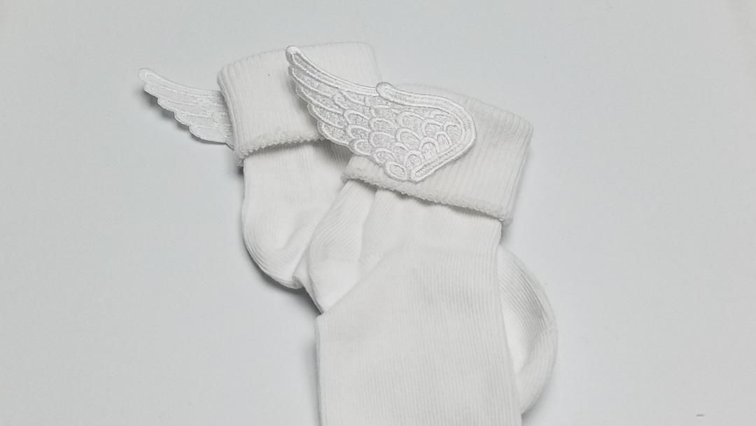 Angel Wing Socks: Side